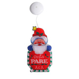 Maxbell Window Hanging Lights Decor for Living Room Bedroom Kid Santa Claus