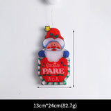 Maxbell Window Hanging Lights Decor for Living Room Bedroom Kid Santa Claus