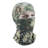 Maxbell Full Face Mask Neck Hood Hat Ski Riding Running Cycling Jungle Color