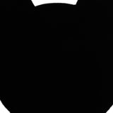Maxbell Cute Bear Super Soft Carpet Antiskid Decor for Living Room Children Baby black