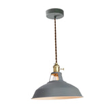 Maxbell Decorative Small Chandelier Ceiling Lamp for Dinning Room Balcony Kitchen Grey