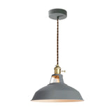 Maxbell Decorative Small Chandelier Ceiling Lamp for Dinning Room Balcony Kitchen Grey