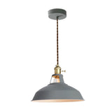 Maxbell Decorative Small Chandelier Ceiling Lamp for Dinning Room Balcony Kitchen Grey