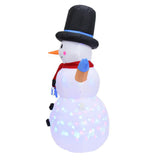 Maxbell Christmas Inflatables Snowman Flashing Lights for Decorations Yard Garden