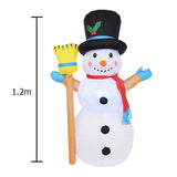 Maxbell Christmas Inflatables Snowman Flashing Lights for Decorations Yard Garden