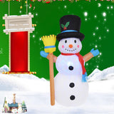 Maxbell Christmas Inflatables Snowman Flashing Lights for Decorations Yard Garden