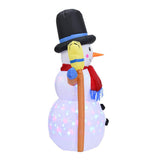 Maxbell Christmas Inflatables Snowman Flashing Lights for Decorations Yard Garden