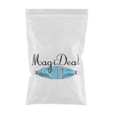 Maxbell Exfoliating Washcloth Bath Towel Deep Clean Skin Back Scrub Massage Blue