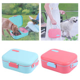 Maxbell Multi Purpose Pet Food Container Dog Food Storage for Home Living Room Blue
