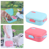 Maxbell Multi Purpose Pet Food Container Dog Food Storage for Home Living Room Blue