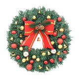 Maxbell Artificial Christmas Wreath with LED Light for Home Holiday Accessories Diameter:40cm