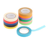 Maxbell Colored Masking Tape Art Supplies for Labeling Kids Crafting Classroom 3mm