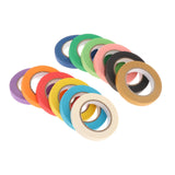 Maxbell Colored Masking Tape Art Supplies for Labeling Kids Crafting Classroom 3mm