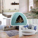 Maxbell Cats Bed Nest Sleeping Bed Pets Cave Pet Tent Pet House Cozy for Cats Dog