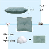 Maxbell Cats Bed Nest Sleeping Bed Pets Cave Pet Tent Pet House Cozy for Cats Dog