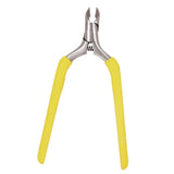 Maxbell Cuticle Trimmer Manicure Peeling Scissors Stainless Steel for Fingernails Yellow