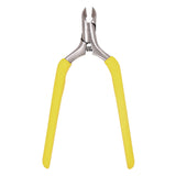 Maxbell Cuticle Trimmer Manicure Peeling Scissors Stainless Steel for Fingernails Yellow