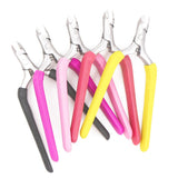 Maxbell Cuticle Trimmer Manicure Peeling Scissors Stainless Steel for Fingernails Yellow