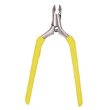 Maxbell Cuticle Trimmer Manicure Peeling Scissors Stainless Steel for Fingernails Yellow