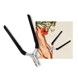 Maxbell Cuticle Trimmer Manicure Peeling Scissors Stainless Steel for Fingernails Black