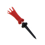 Maxbell Golf Tees Rubber with Good Elasticity for Golfer Equipment Gift red