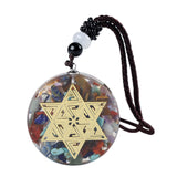 Maxbell Energy Crystal Orgonite's Amulet Jewelry Better Sleep Gift for Women Men D