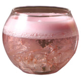 Maxbell Scented Candle Simple Unique Semicircle for Mother Day Bathroom Anniversary pink