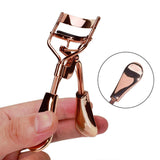 Maxbell Eyelash Curler Comfort Grip Makeup Cosmetic Eyelashes Tool Gold