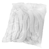 Maxbell 100-pack Disposable Shower Caps Non-woven Anti Dust Hats White 22cm 21inch