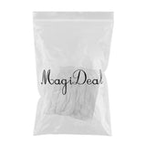 Maxbell 100-pack Disposable Shower Caps Non-woven Anti Dust Hats White 22cm 21inch