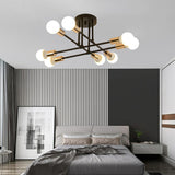 Maxbell Ceiling Lamp Home Bedroom Hotel Cafe Hall Apartment Bar Lights Black Gold