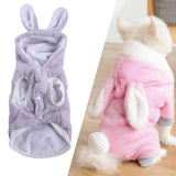 Maxbell Cute Pet Apparel Hoodie Outdoor Winter Warm Plush for Dogs Bichon Small Grey XS