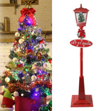 Maxbell Christmas Street Lamp Landscape Props for Home Outdoor Indoor Christmas Tree