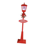 Maxbell Christmas Street Lamp Landscape Props for Home Outdoor Indoor Snowman