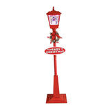 Maxbell Christmas Street Lamp Landscape Props for Home Outdoor Indoor Snowman