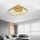 Maxbell Modern Ceiling Lights Lamp Luminaire Acrylic Iron Gift Home Porch Porch Golden Square