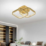 Maxbell Modern Ceiling Lights Lamp Luminaire Acrylic Iron Gift Home Porch Porch Golden Square