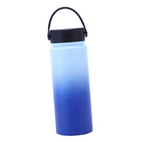 Maxbell Water Bottle Leakproof Durable Large Capacity Keep Warm for Gym Gift Fitness dark blue