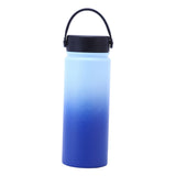 Maxbell Water Bottle Leakproof Durable Large Capacity Keep Warm for Gym Gift Fitness dark blue