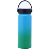 Maxbell Water Bottle Leakproof Durable Large Capacity Keep Warm for Gym Gift Fitness yellow-green