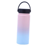 Maxbell Water Bottle Leakproof Durable Large Capacity Keep Warm for Gym Gift Fitness pink blue