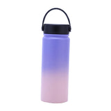 Maxbell Water Bottle Leakproof Durable Large Capacity Keep Warm for Gym Gift Fitness light purple powder