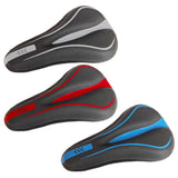 Maxbell Shock Absorb Bike Seat Cover Bicycle Cushion Covers Replacement Red Black