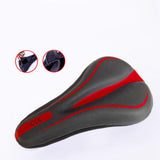 Maxbell Shock Absorb Bike Seat Cover Bicycle Cushion Covers Replacement Red Black