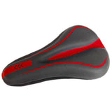 Maxbell Shock Absorb Bike Seat Cover Bicycle Cushion Covers Replacement Red Black