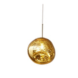 Maxbell Nordic Hanging Indoor Lamp Pendant Lights Living Room Creative Home Decors Golden 20cm