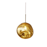 Maxbell Nordic Hanging Indoor Lamp Pendant Lights Living Room Creative Home Decors Golden 20cm