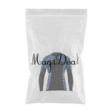 Maxbell Wetsuit Top 3mm Neoprene Adults for Water Sports in Cold Water L Men Blue