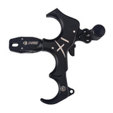 Maxbell 3 Finger Grip Caliper Arrow Release Aids for Compound Bow Target Hunting