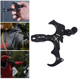 Maxbell 3 Finger Grip Caliper Arrow Release Aids for Compound Bow Target Hunting